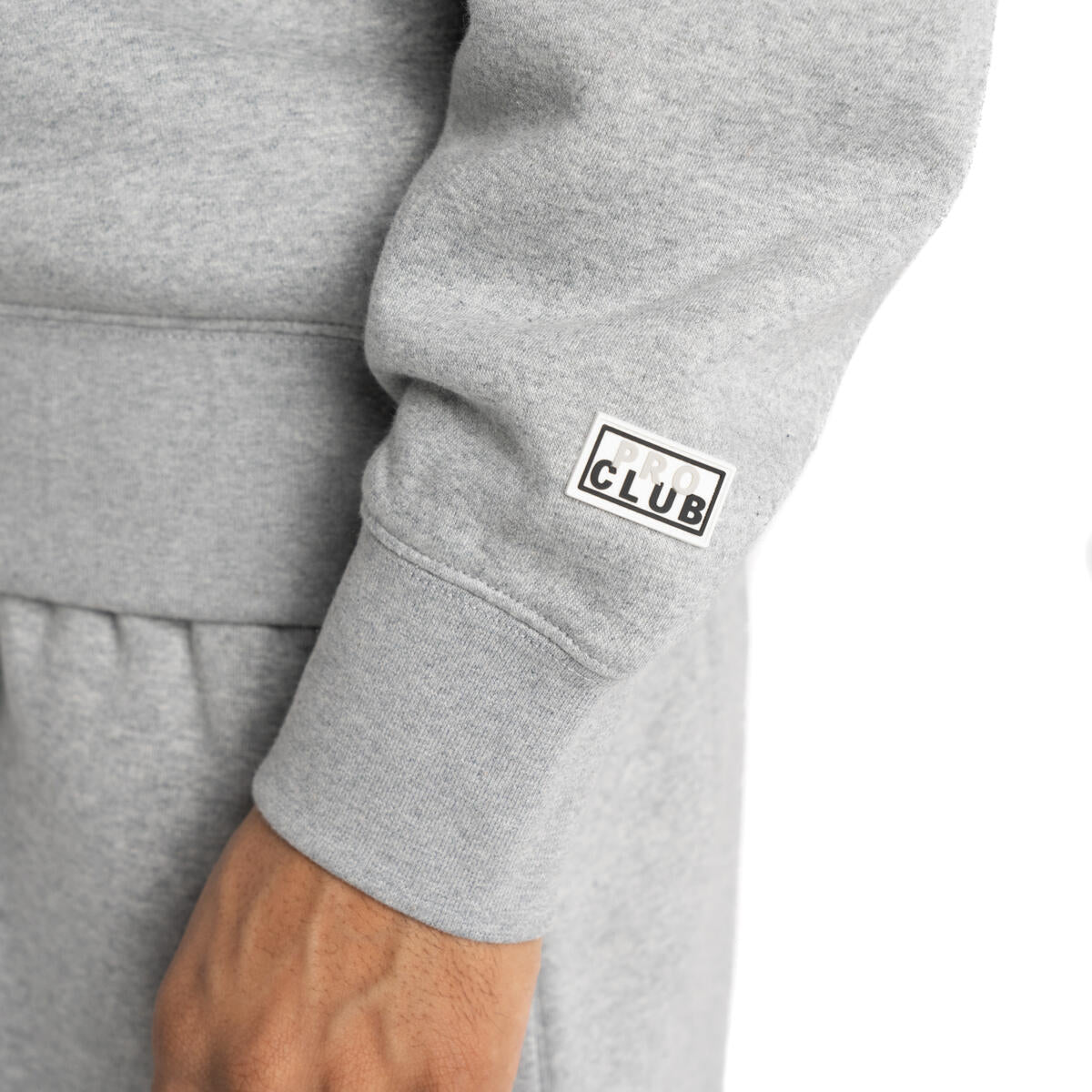 Heavyweight Basic Crewneck - Heather Gray