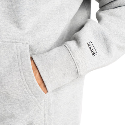 Heavyweight Basic Hoodie - Heather Gray