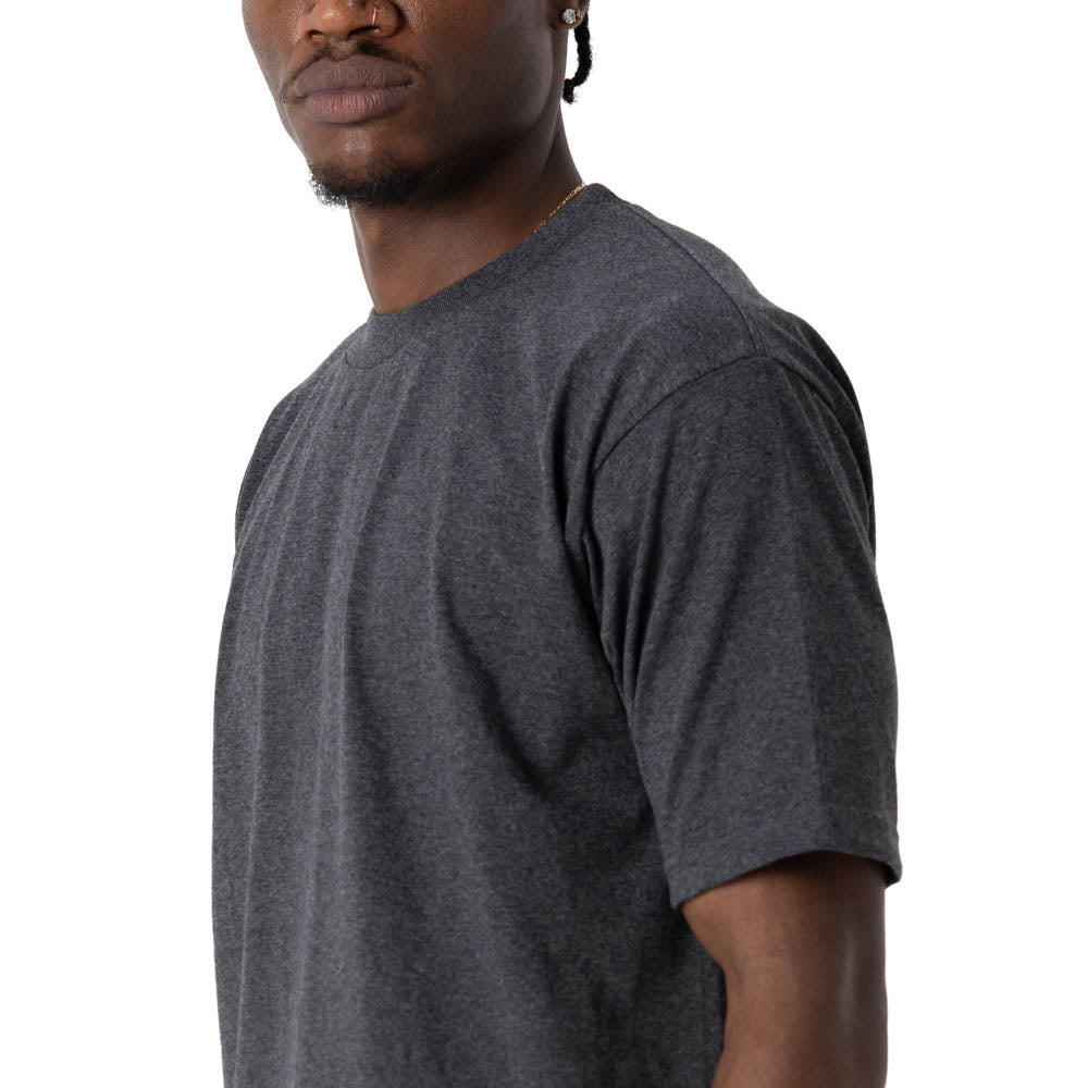 Pro Club T-Shirt Heavyweight Cotton - Charcoal