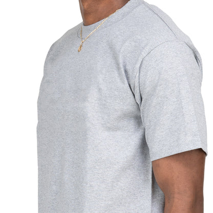 Pro Club T-Shirt Heavyweight Cotton - Heather Gray