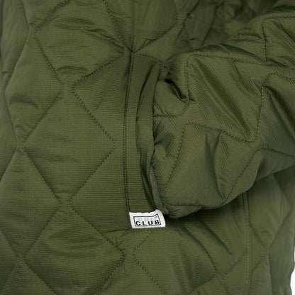 Heavyweight Quilted Liner Jacket - Olive