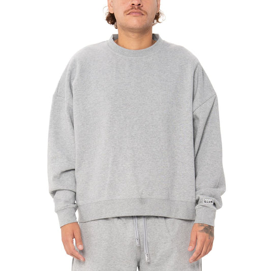 Heavywide Fleece Crewneck - Heather Gray