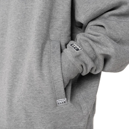 Heavywide Fleece Pullover Hoodie - Heather Gray