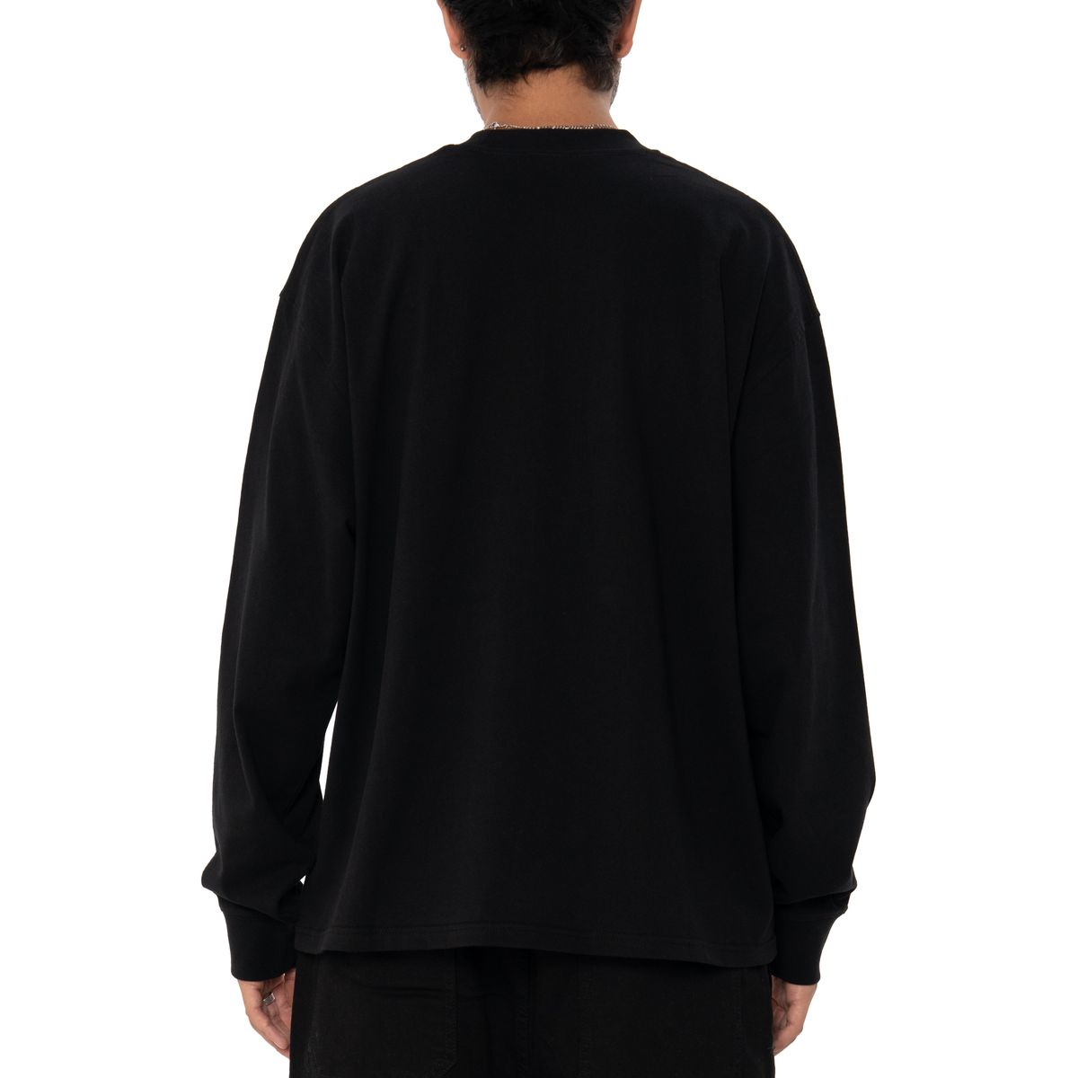 Heavywide Long Sleeve T-Shirt - Black