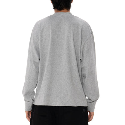 Heavywide Long Sleeve T-Shirt - Heather Gray