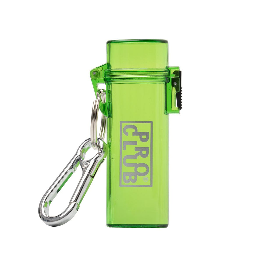 Pro Club Lighter Case Keychain - Green