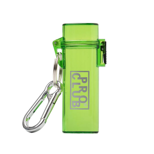 Pro Club Lighter Case Keychain - Green