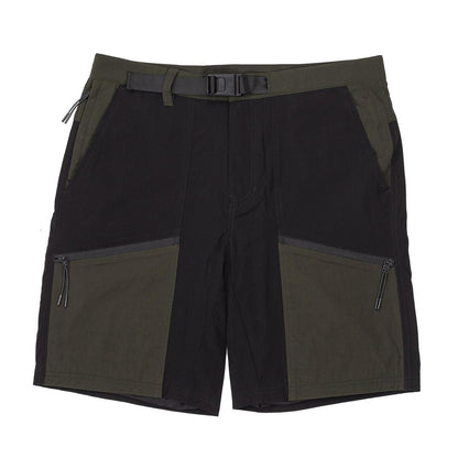 Performance Stretch Nylon Hiking Short - Black/Olive