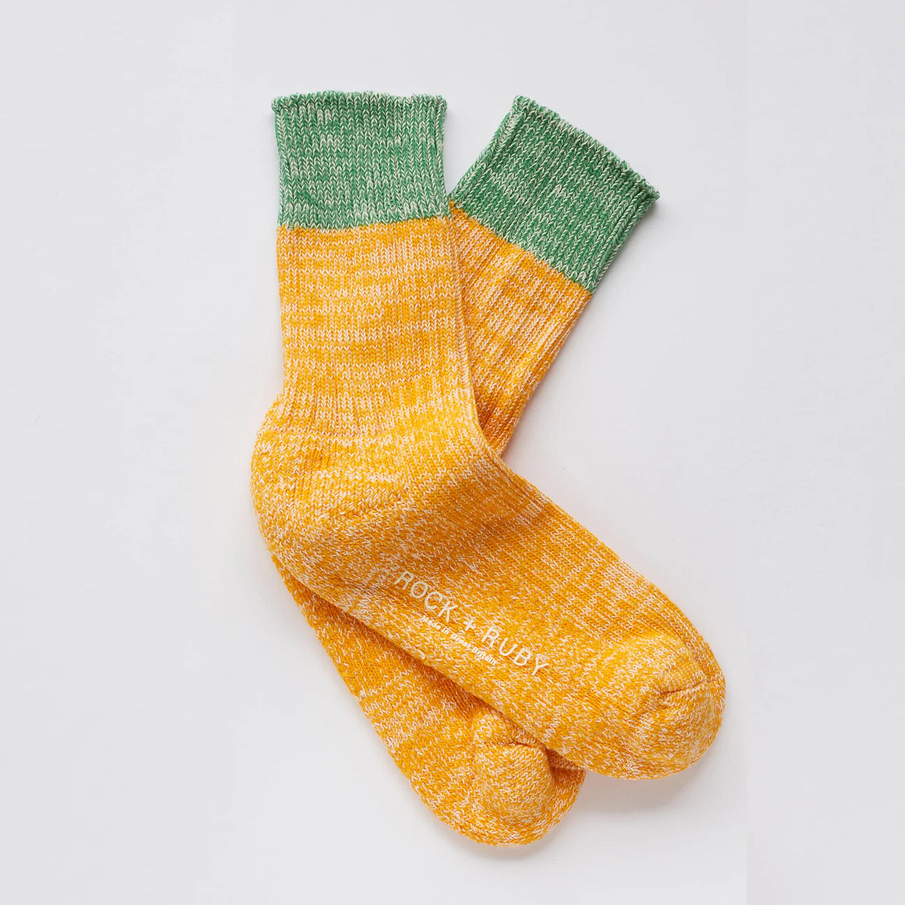 Chaussette en coton Elsie - Sunny Yellow