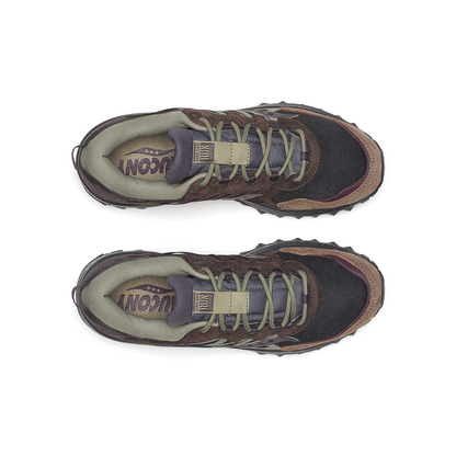 Grid Peak - Black / Wine