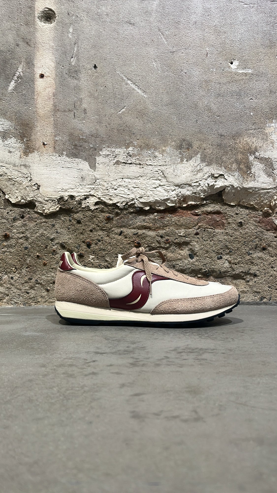 Trainer Original 80 - Beige / Burgundy