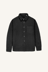 Surchemise en laine épure - Anthracite
