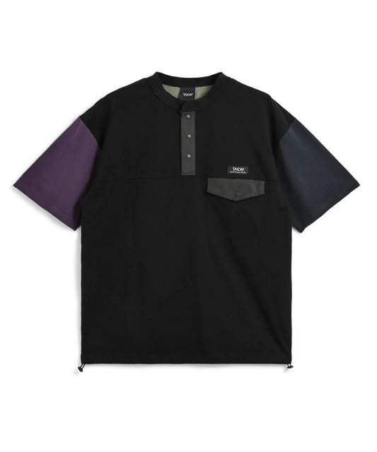 Mountain Henly Neck Pocket T-shirt - Crazy