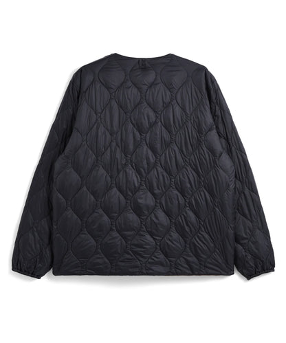 Reversible China Button Down Jacket - D.Navy / D.Brown