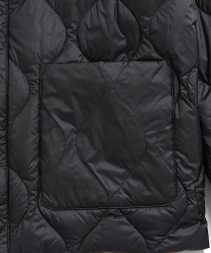 Reversible MA-1 Type Inner Down Jacket - Crazy Olive x Black