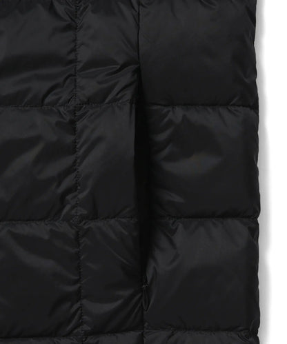 V-Neck Button Down Vest - Black