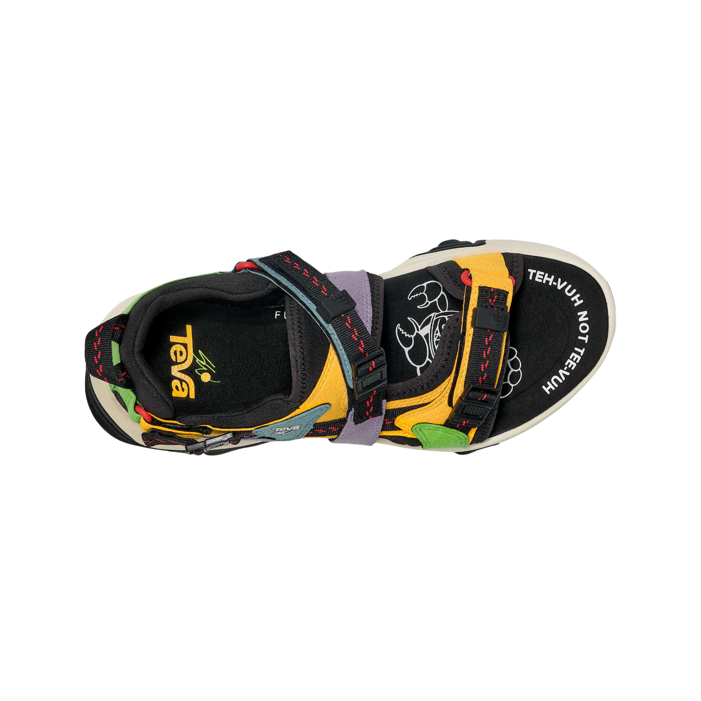 Sandale Sean Wotherspoon X Wraptor - Saffron Multi