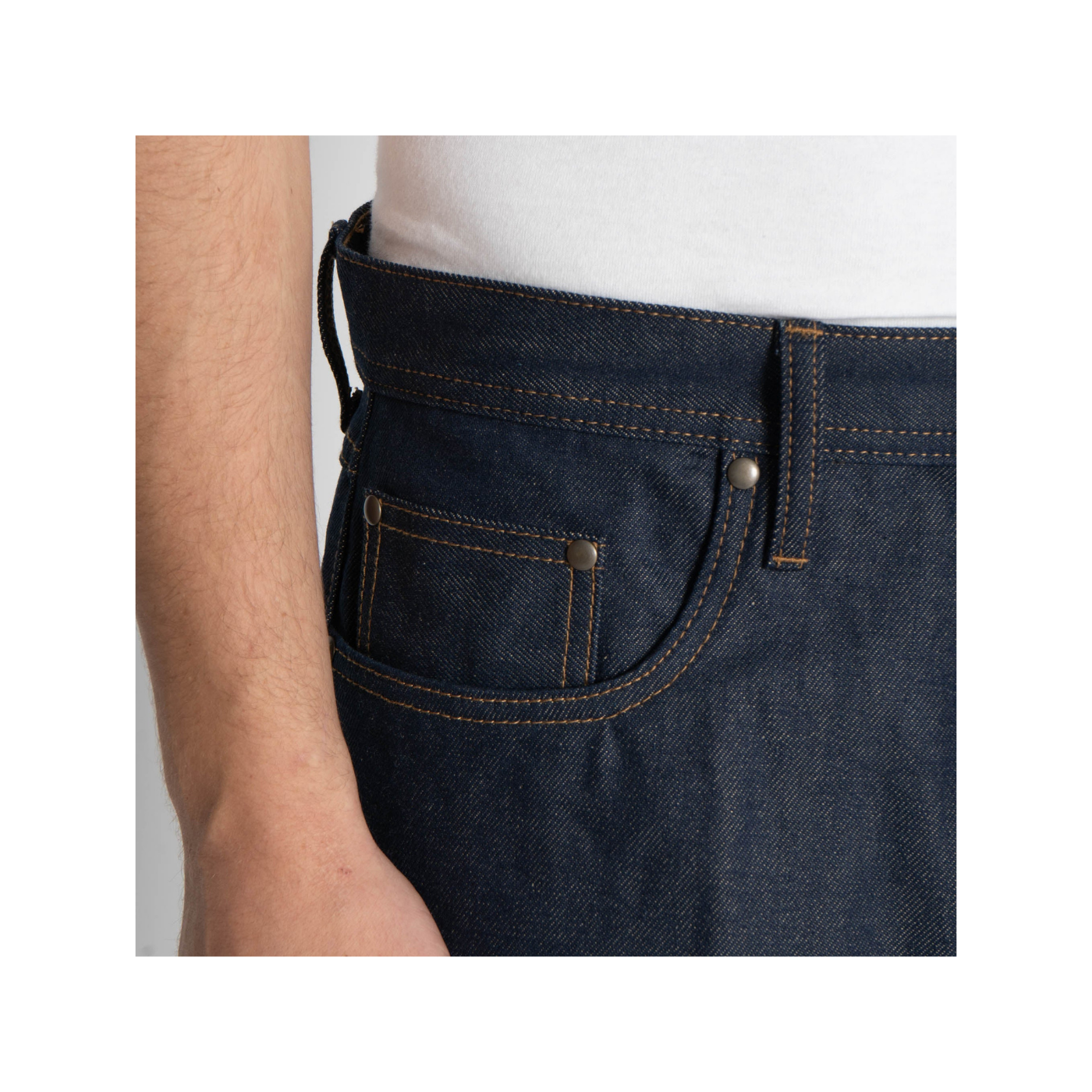 UB854 Relaxed Straight Fit - Vintage Blue Selvedge