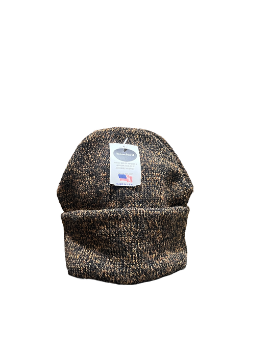 Beanie Rag-Wool - Rust Melange