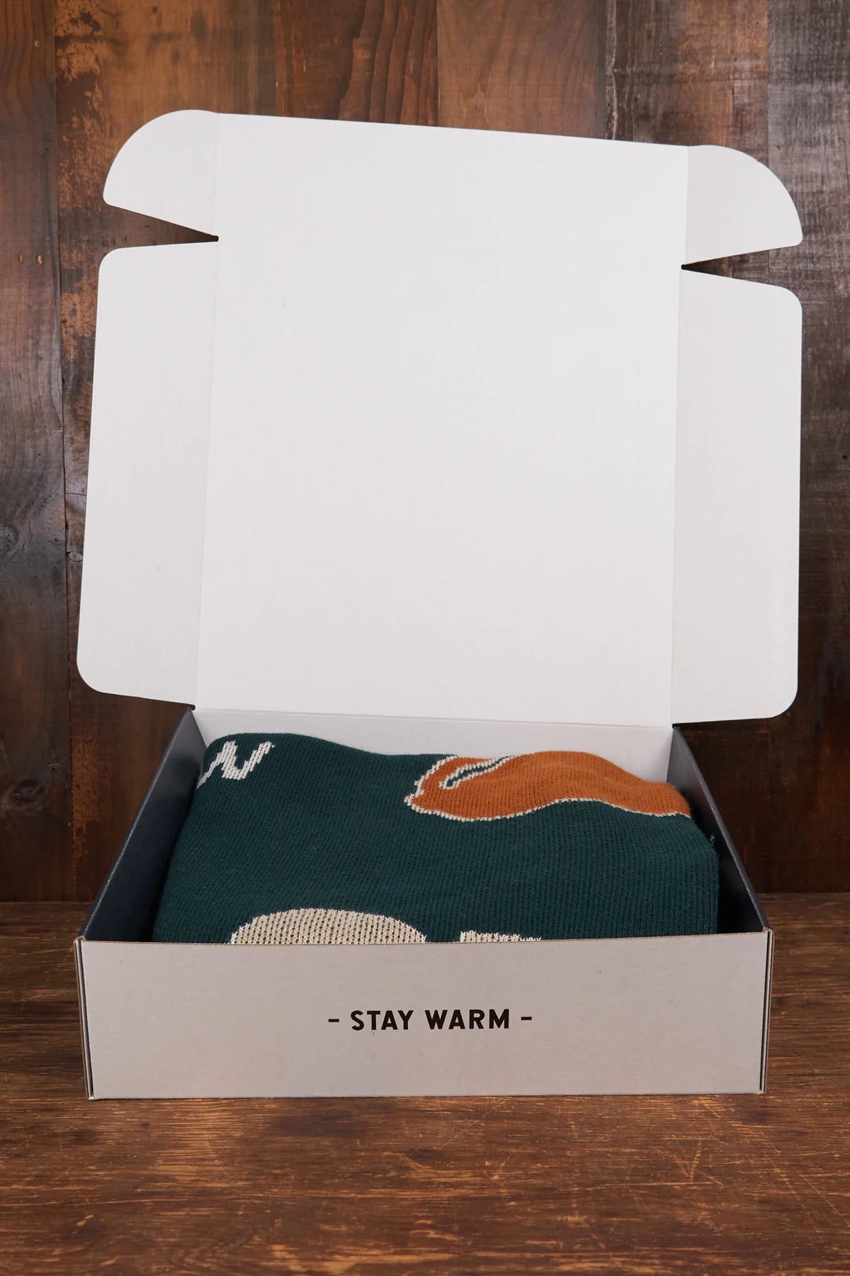 Fireside Blanket - Acorn