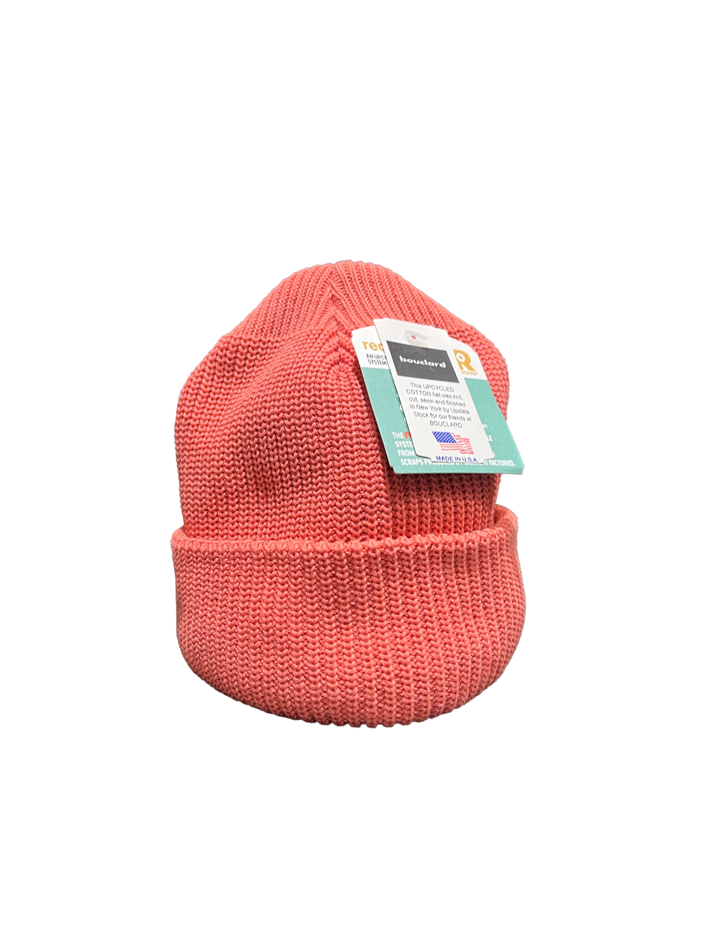 Watchcap Eco-Cotton - Coral Superfine