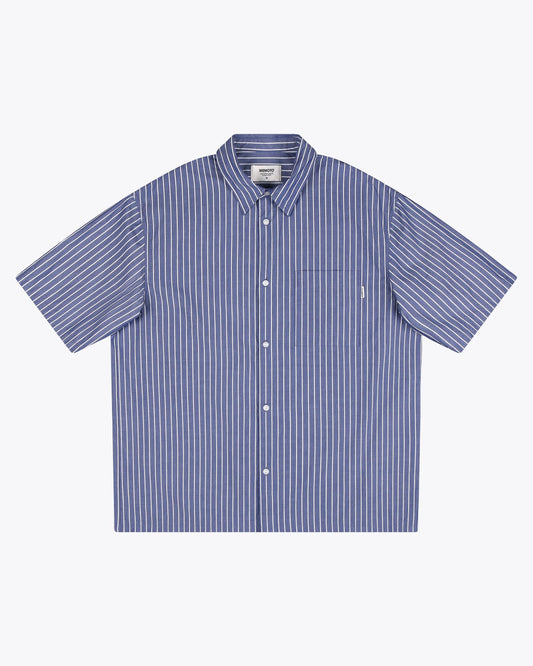 Walker Short Sleeve Shirt - Navy Blue