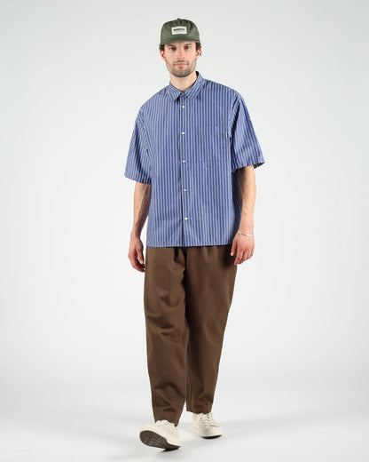 Walker Short Sleeve Shirt - Navy Blue