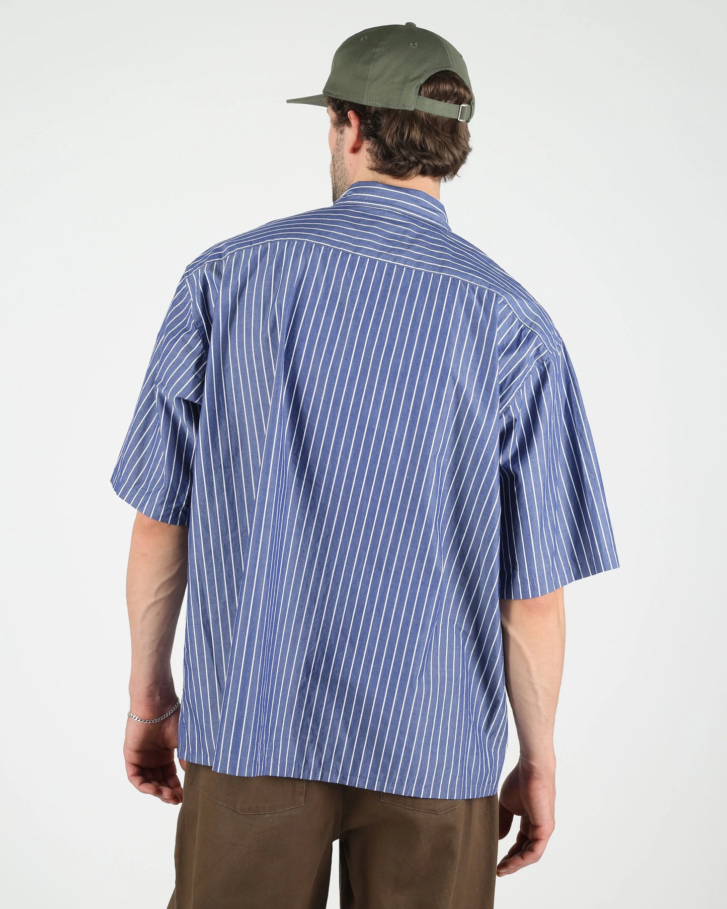 Walker Short Sleeve Shirt - Navy Blue