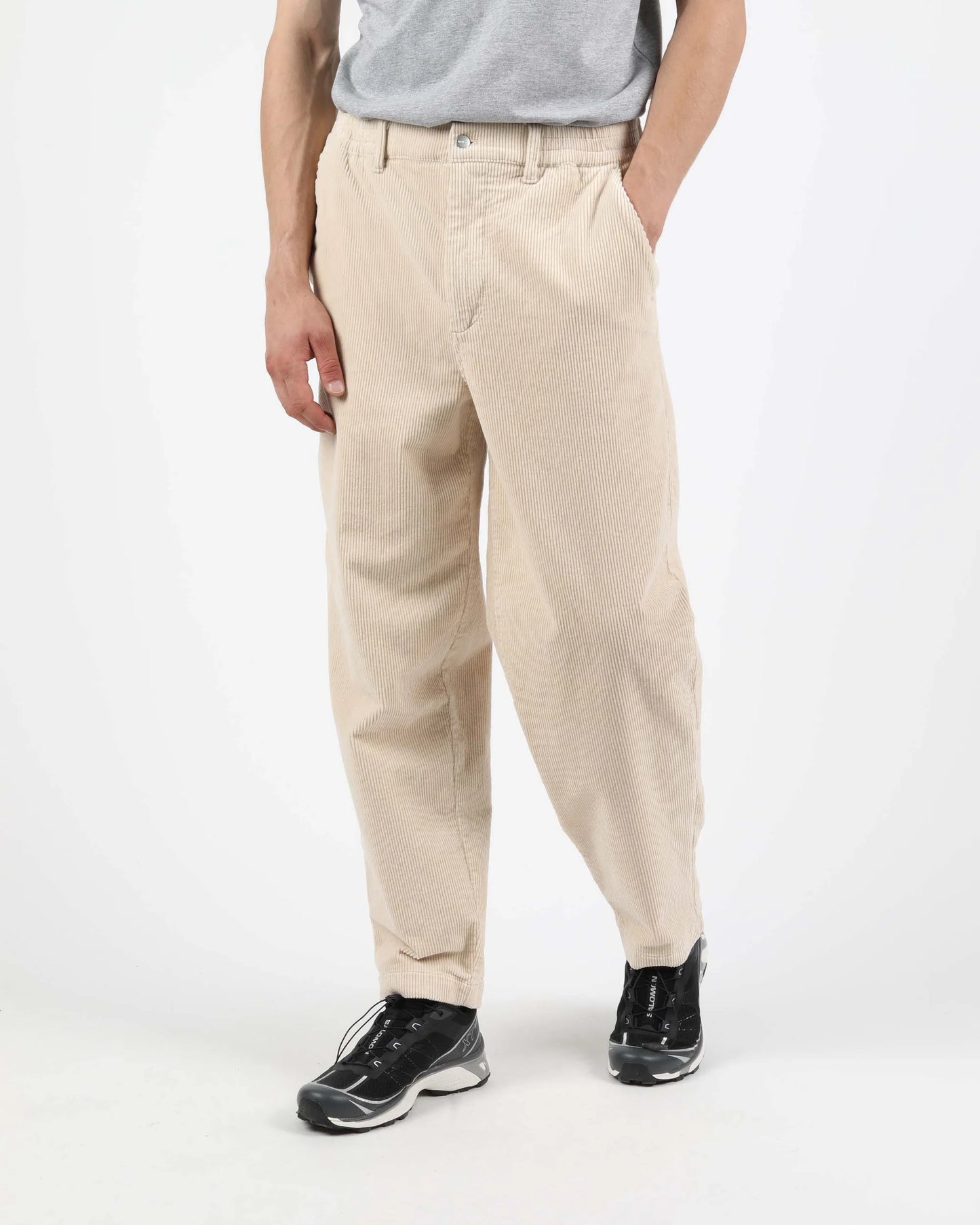 Grover Cord Corduroy Pants - Beige