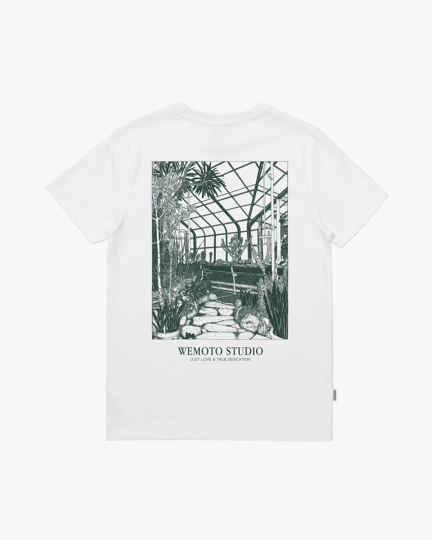 Glasshouse Printed Artwork T-Shirt - White