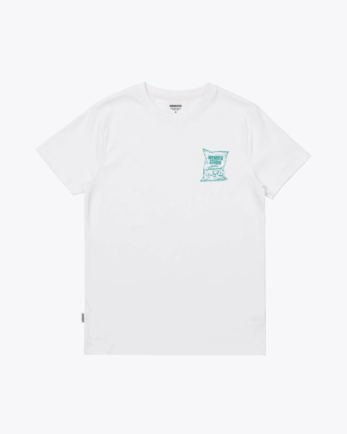 Patatas Printed Artwork T-Shirt - White