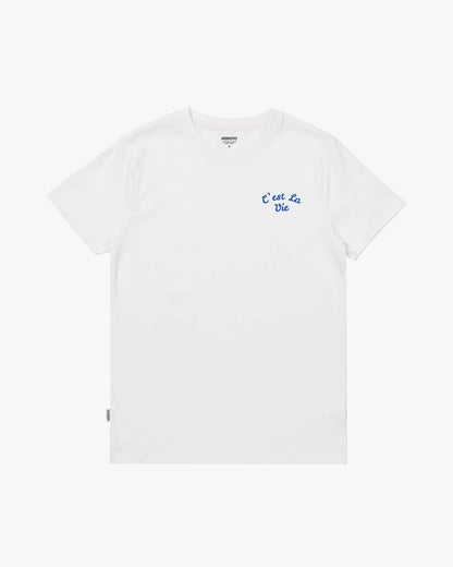 Vie Printed Artwork T-Shirt - White