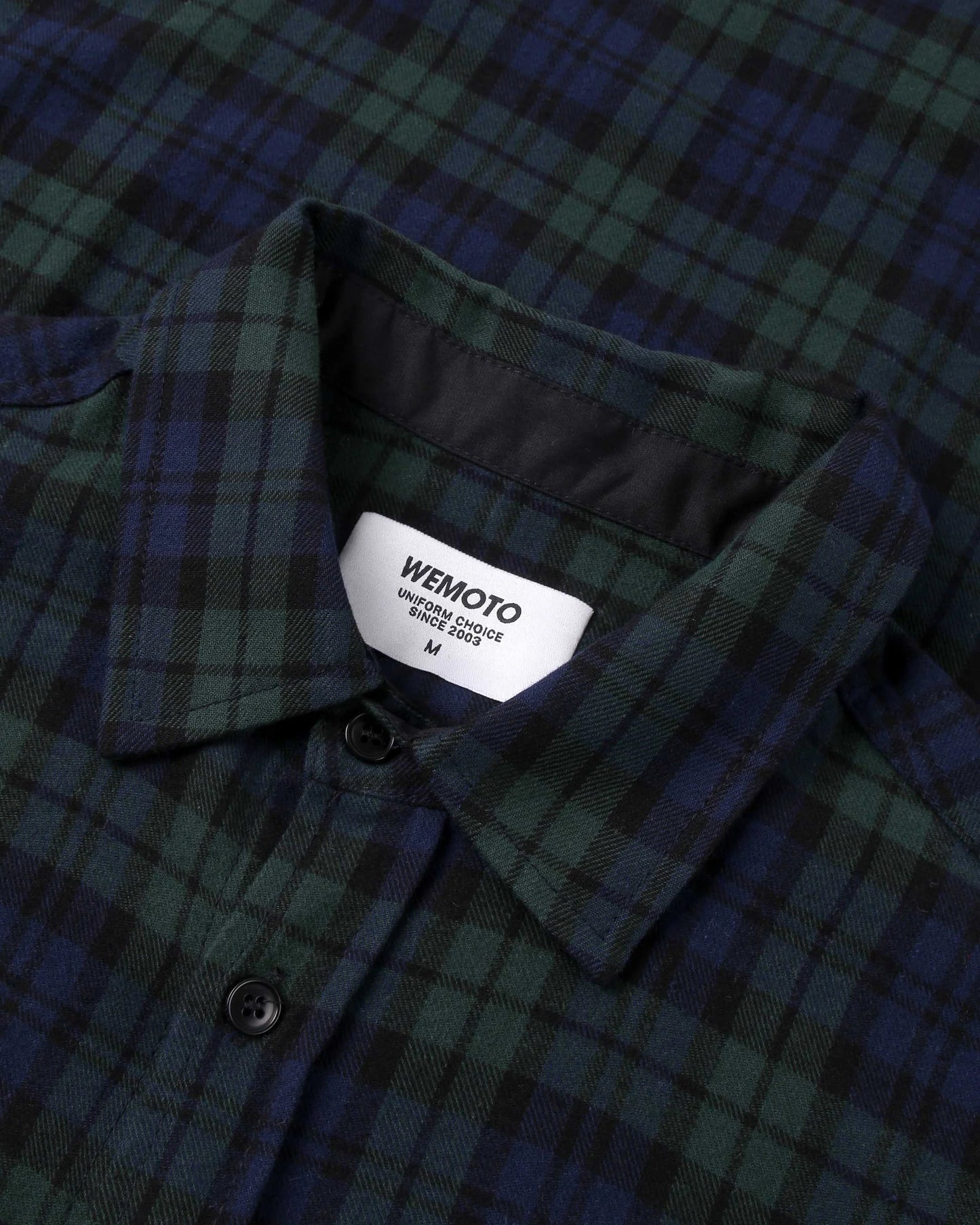 Ian Cotton Flannel Shirt - Dark Green