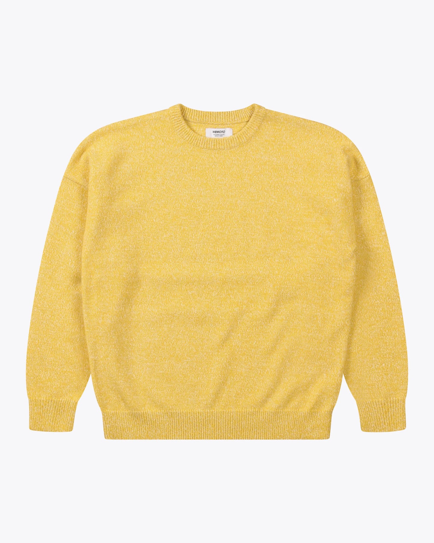 Shane Vegan Knit Crewneck Pullover - Yellow