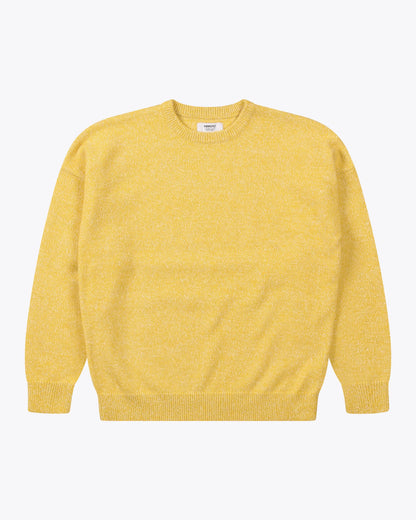 Shane Vegan Knit Crewneck Pullover - Yellow