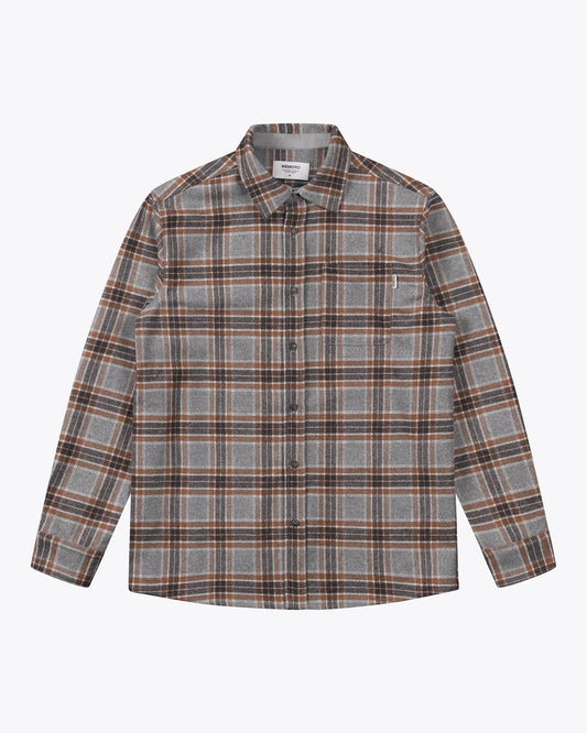 Alto Blended Wool Shirt - Grey