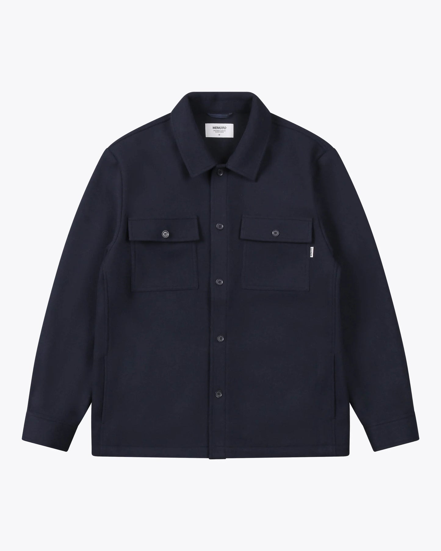 Jean Fleece Overshirt - Navy Blue