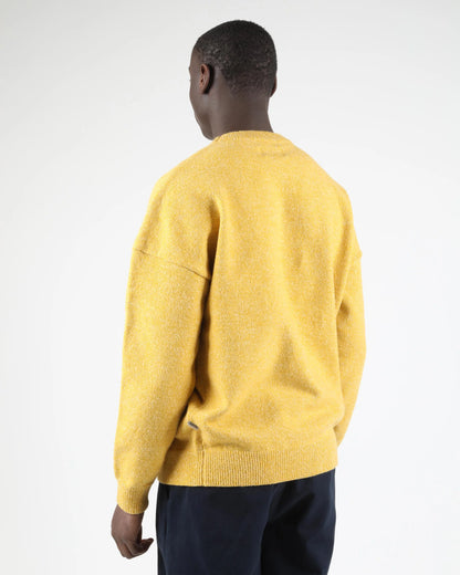 Shane Vegan Knit Crewneck Pullover - Yellow