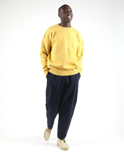 Shane Vegan Knit Crewneck Pullover - Yellow