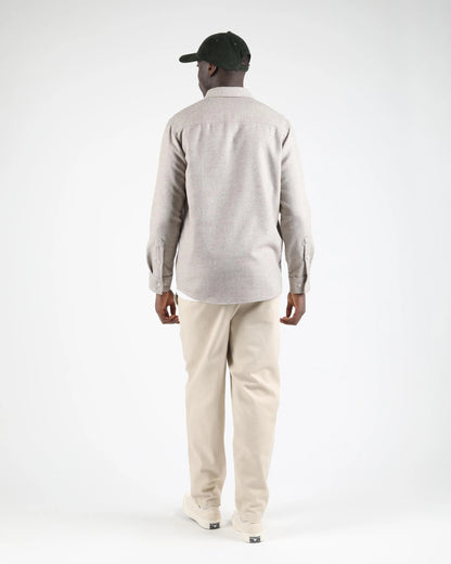 Anderson Blended Wool Shirt - Beige