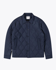 Foster Quilted Liner Jacket - Navy Blue
