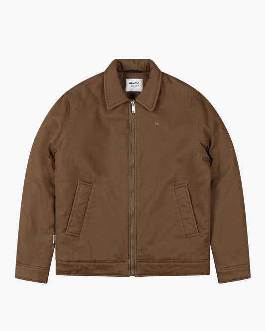 Reed Padded Worker Jacket - Brown