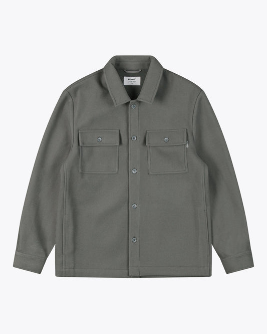 Jean Fleece Overshirt - Sage