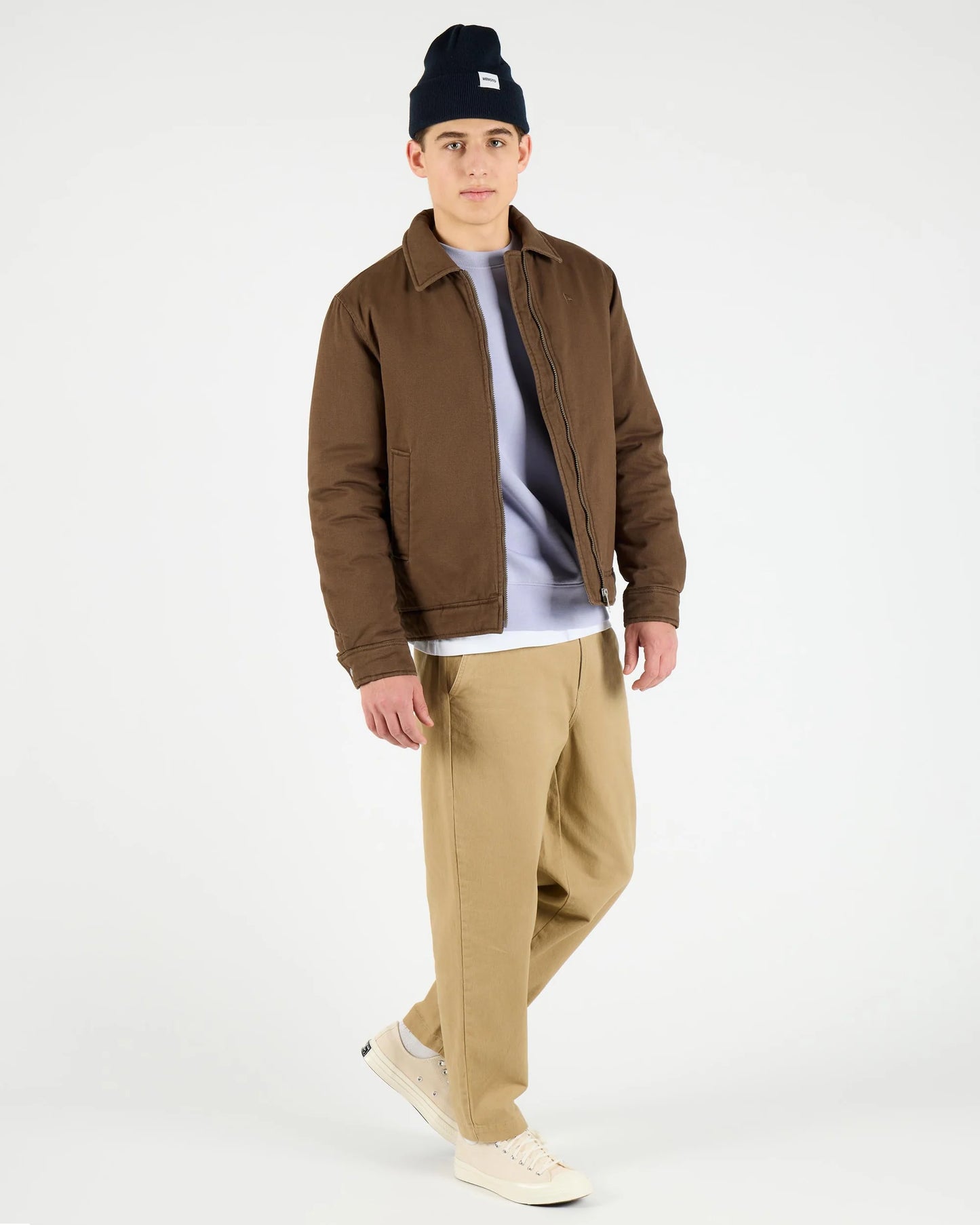 Reed Padded Worker Jacket - Brown