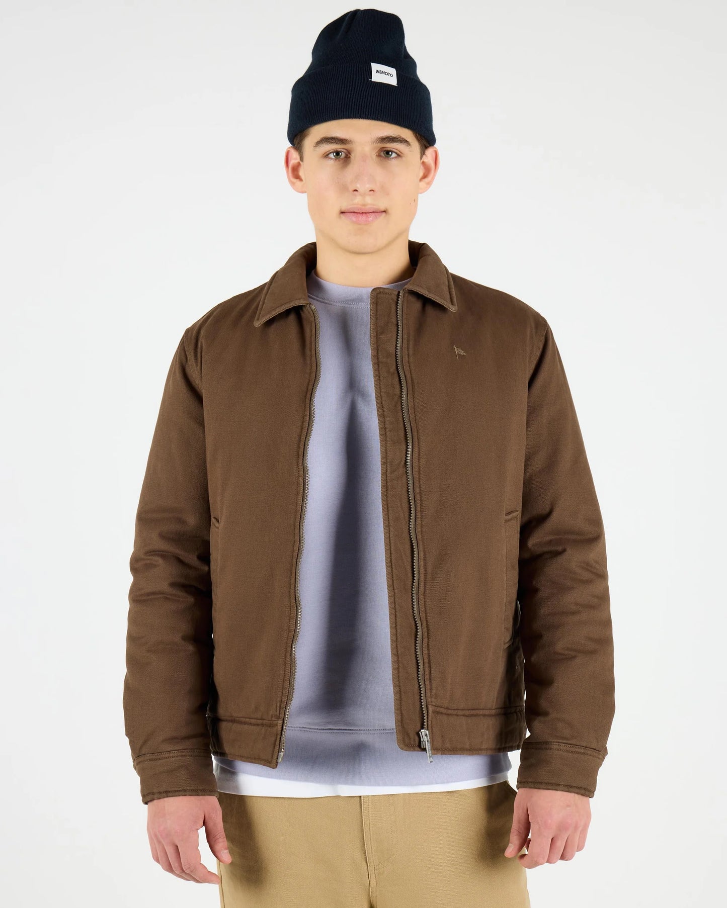 Reed Padded Worker Jacket - Brown