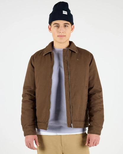 Reed Padded Worker Jacket - Brown