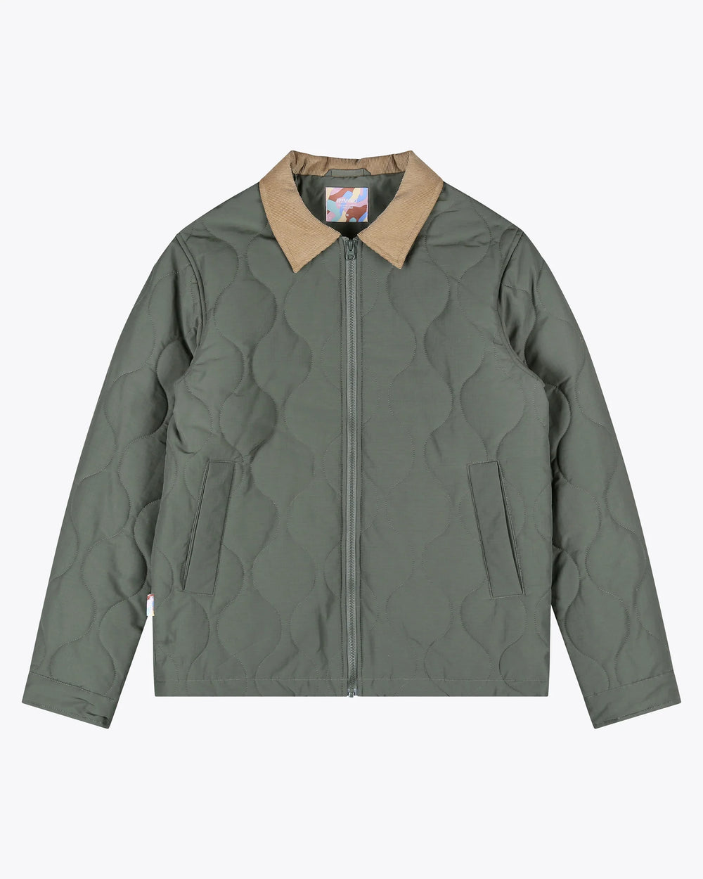 Calem Liner Zip Jacket - Olive