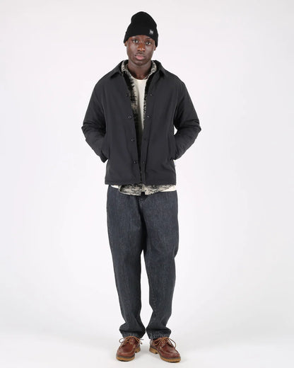 Greyson Padded Coach Jacket - Black