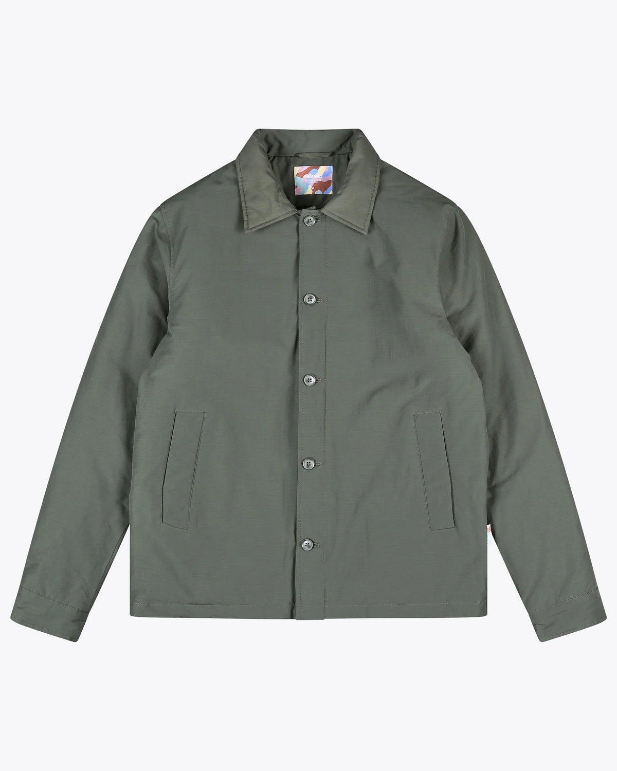 Greyson Padded Coach Jacket - Olive