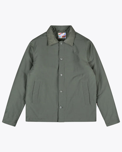 Greyson Padded Coach Jacket - Olive